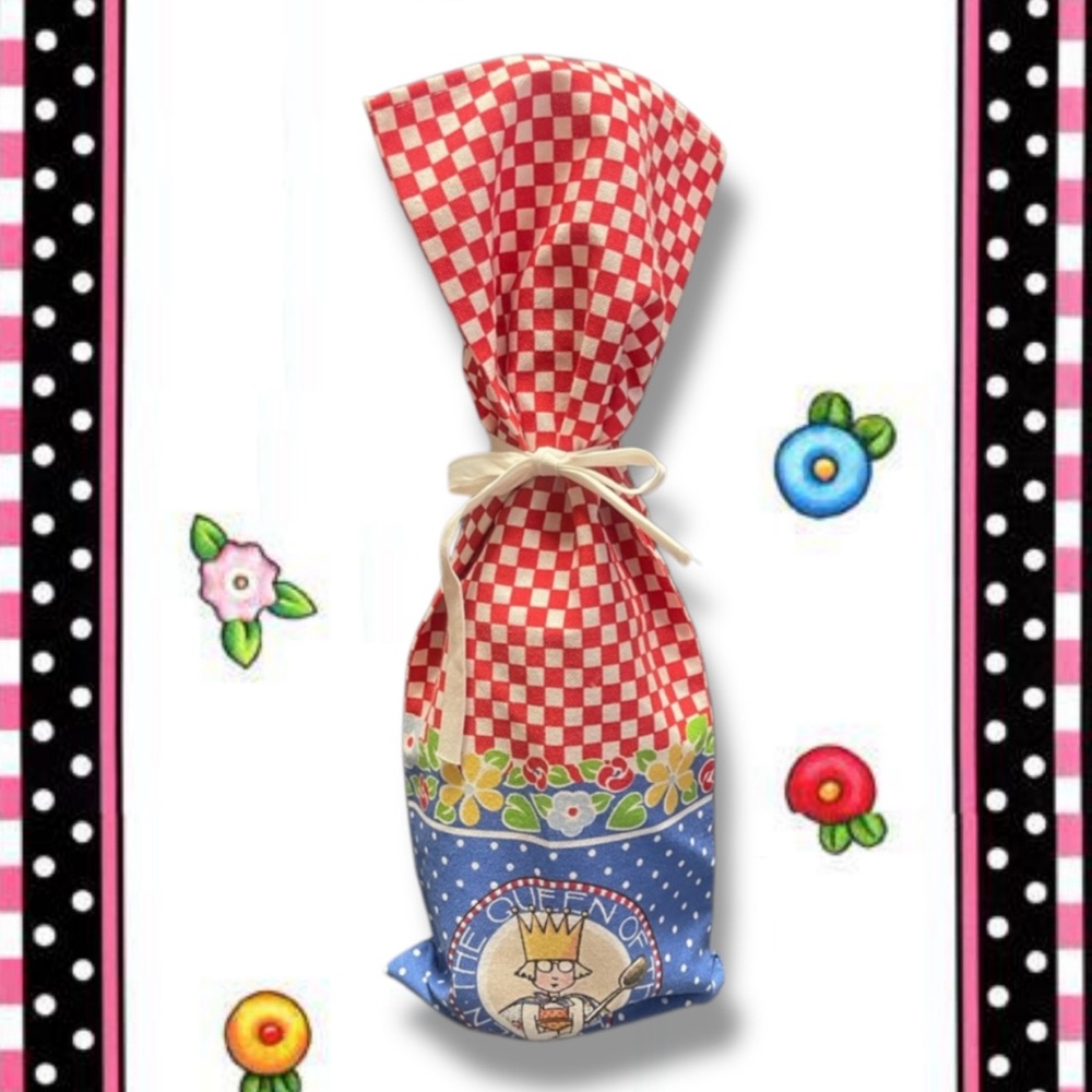 Mary Engelbreit ‘Queen of the Kitchen’ Wine Bag